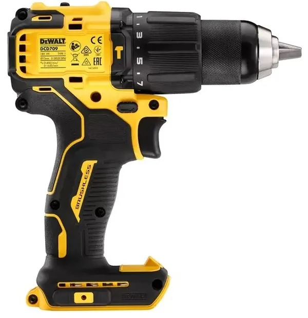 Аккумуляторная дрель-шуруповерт DeWalt DCD709N