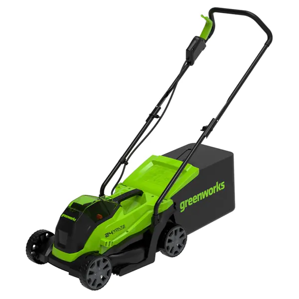 Аккумуляторная газонокосилка GreenWorks GD24LM33 33см, без АКБ и ЗУ 2516107