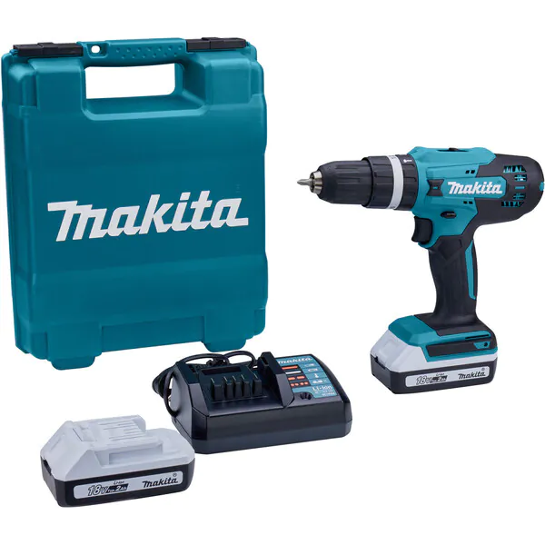 Аккумуляторная дрель-шуруповерт Makita HP488DWAE