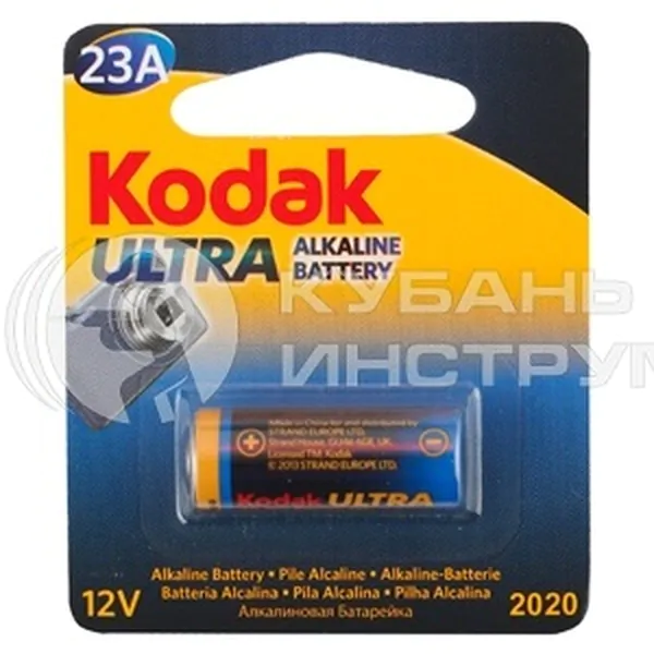 Батарейка Kodak 23A-1BL (K23A-1) (60/240/21600) 01-00005291