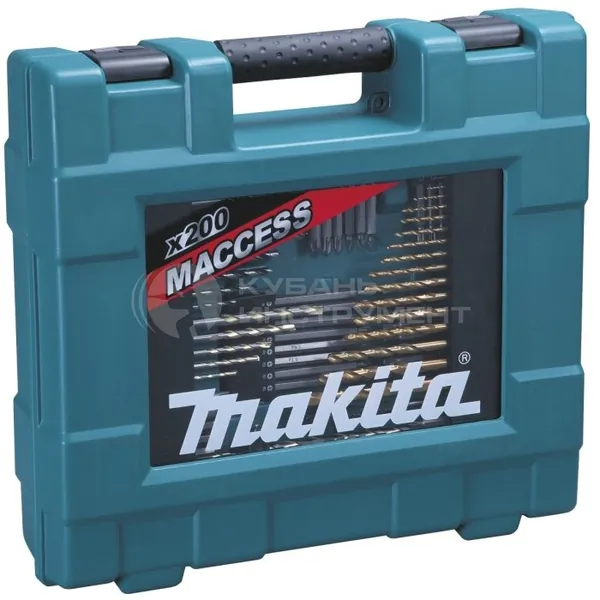 Набор бит и сверл Makita 200шт D-37194