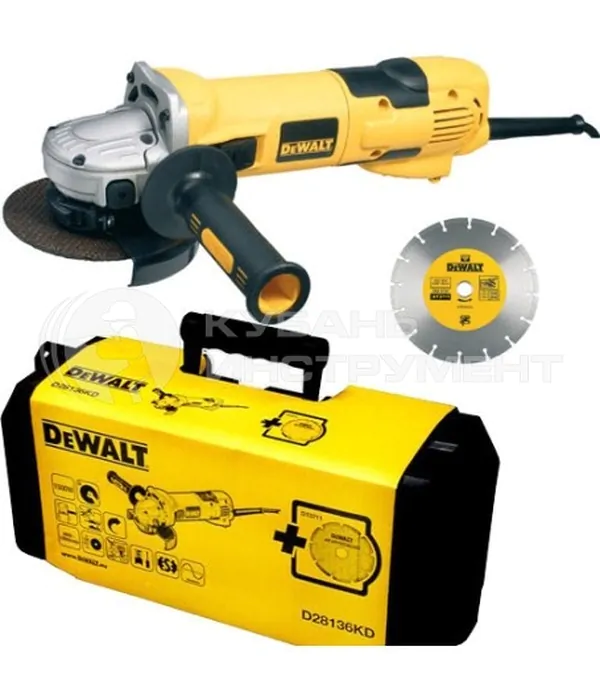 Угловая шлифовальная машина DeWalt D28136KD