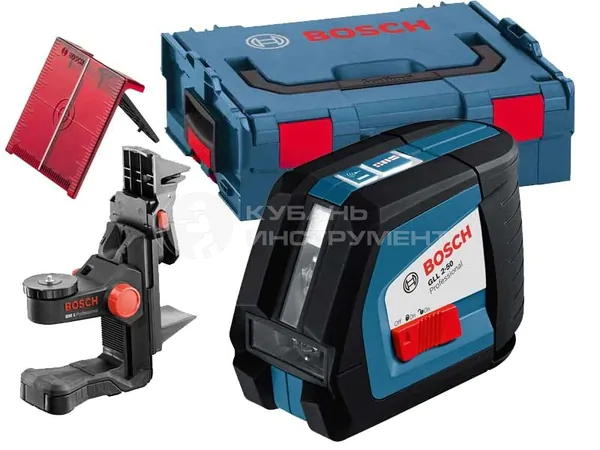 Нивелир лазерный Bosch GLL 2-50 + BM1 + L-boxx 0601063108