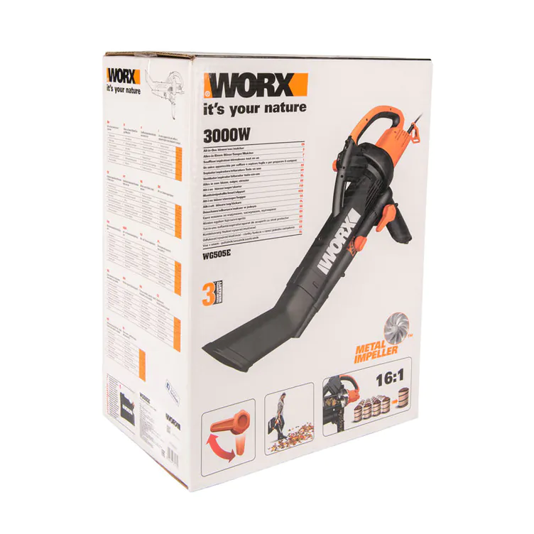 Воздуходувка сетевая WORX WG505E