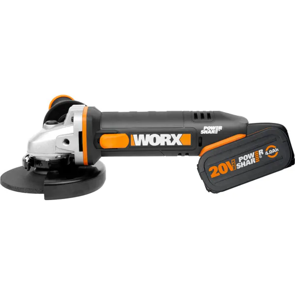 Аккумуляторная угловая шлифовальная машина WORX WX803