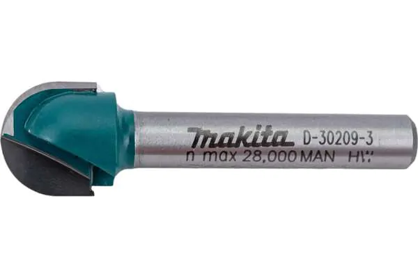 Набор фрез Makita (хвостовик 6мм) 3шт D-30209