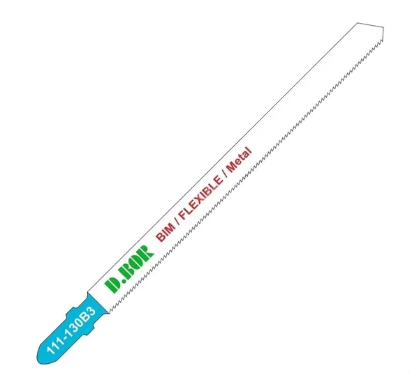 Пилки для лобзика по металлу d.Bor BIM/FLEXIBLE/Metal 105/130*1,2мм  T318AF/3114-F   5шт  D-111-130B3-05