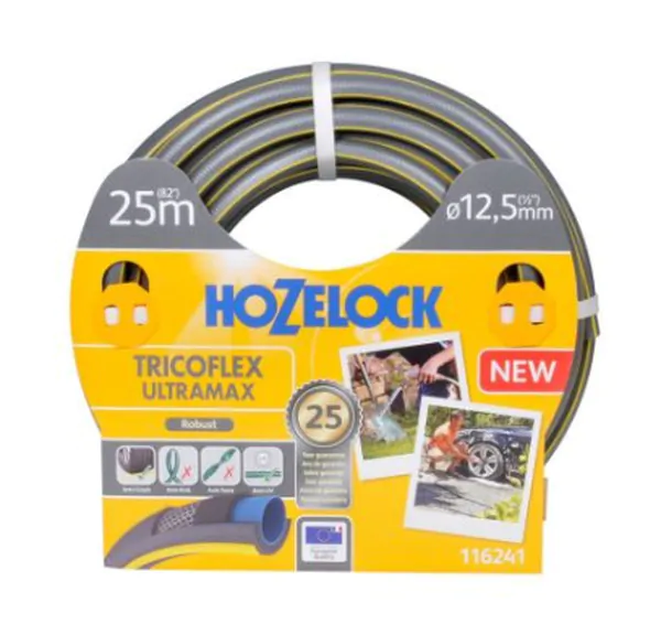 Шланг HoZelock Ultramax 12,5мм 25м 116241 + пистолет 2674