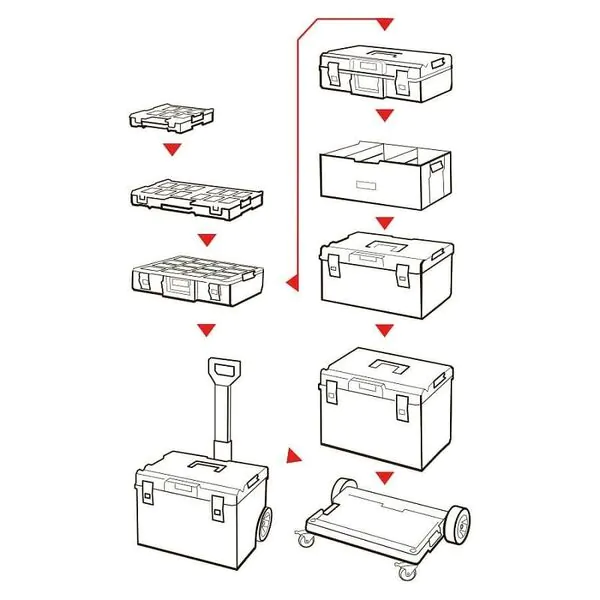 Ящик Qbrick System One 200 Basic 585*385*190мм 10501231