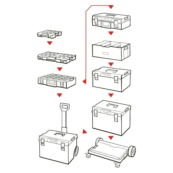 Ящик Qbrick System One 350 Basic 585*385*320мм 10501232