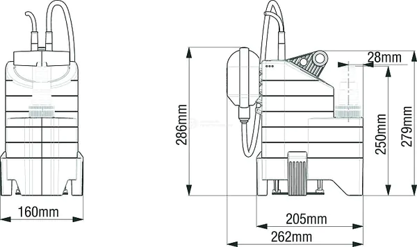 Насос дренажный Gardena Classic 7500 01795-20.000.00