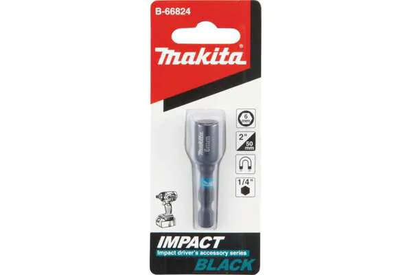 Головка торцовая магнитная Makita Impact Black 6*50мм B-66824