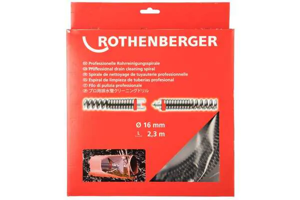 Спираль Rothenberger СТАНДАРТ 16мм*2,3м  для машин R550-R750 72431