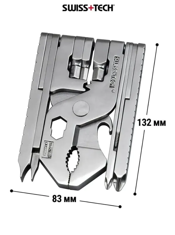 Мультитул SWISS+TECH складной 22-в-1 ST53130