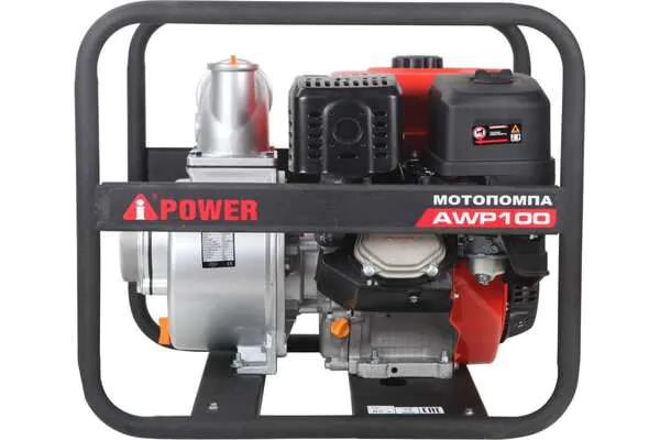 Мотопомпа бензиновая A-iPower AWP100 30141