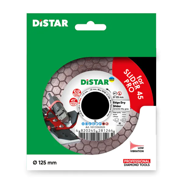 Диск алмазный Distar Edge Dry Slider 125*30 10115502020