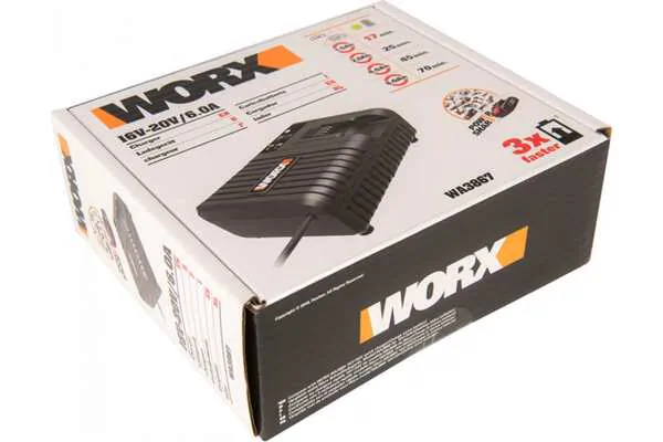 Зарядное устройство WORX WA3867  14,4 - 20В WA3867