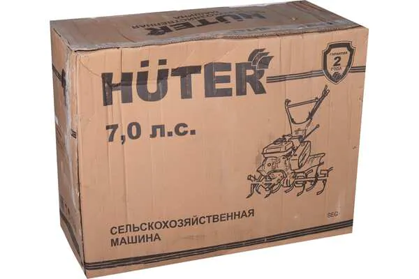 Мотоблок бензиновый Huter МК-7000P-10-4х2 70/5/44