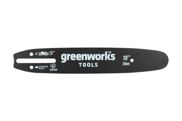 Шина для садовых пил GreenWorks 25см, 1,1мм  для 2007707  2947207