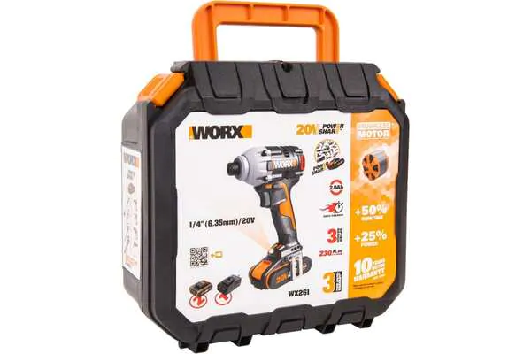 Аккумуляторный шуруповерт WORX WX261