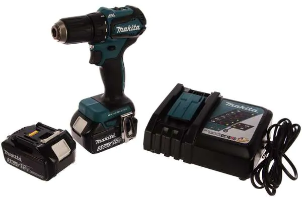 Аккумуляторная дрель-шуруповерт Makita DDF483RFE