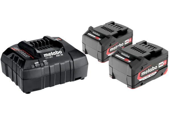 Аккумуляторный набор Metabo Basic Set 4.0 2*4,0 Ач Li-ion+3У ASC 55 RU_685050000