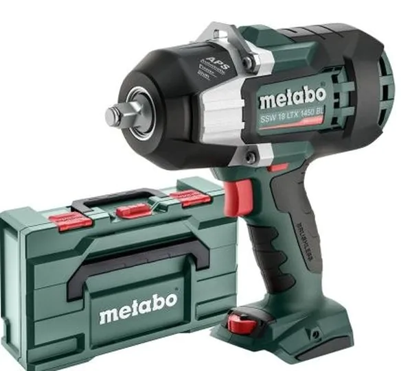 Аккумуляторный гайковерт Metabo SSW 18 LTX 1450 BL 602401840