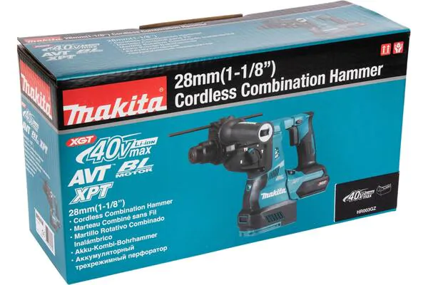 Аккумуляторный перфоратор Makita HR003GZ XGT