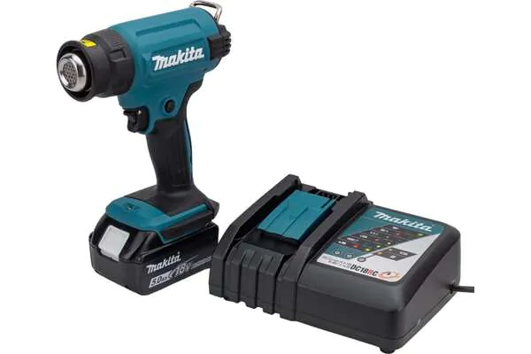 Аккумуляторный фен Makita DHG180RT1J 1*5Ач