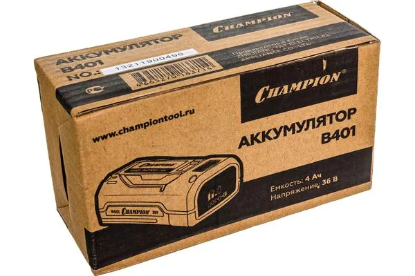 Аккумулятор CHAMPION B401 36В 4Ач