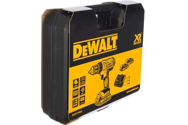 Аккумуляторная дрель-шуруповерт DeWalt DCD776S2-KS