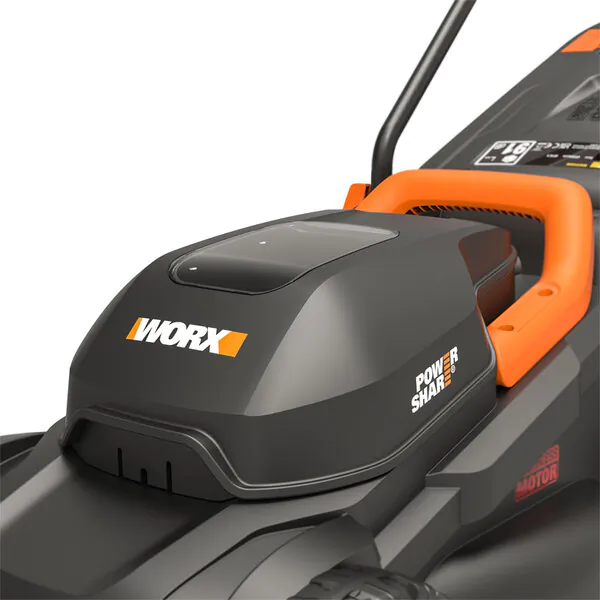 Аккумуляторная газонокосилка WORX WG730E 20В, бесщеточная, 30 см, 4Ач х 1, ЗУ 2А WG730E