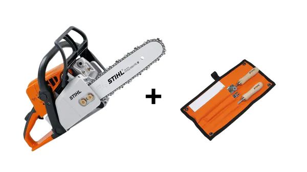 Пила цепная бензиновая Stihl MS 250 шина R 45см цепь 26 PM + подарок  Заточной набор 1/4", 3/8" 5605-007-1027  1123-012-3037