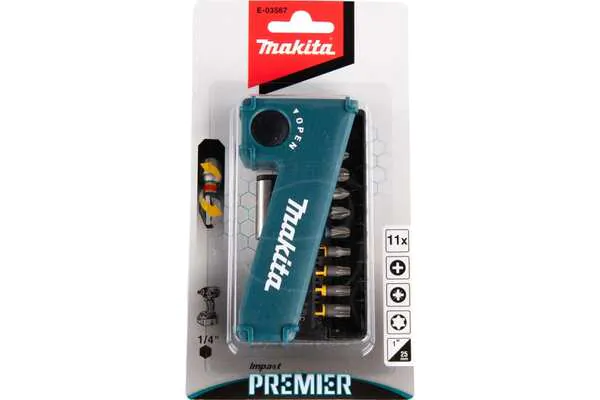 Набор бит Makita Impact Premier (11шт) E-03567