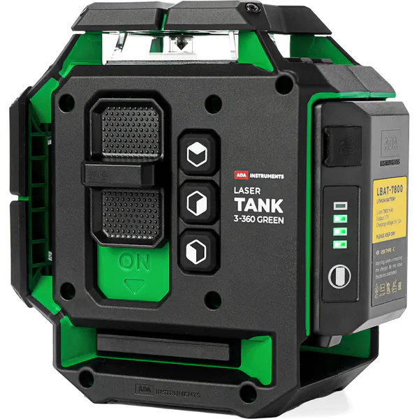 Нивелир лазерный ADA LaserTANK 3-360 GREEN Basic Edition А00633