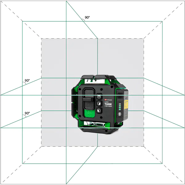 Нивелир лазерный ADA LaserTANK 4-360 GREEN Basic Edition А00631