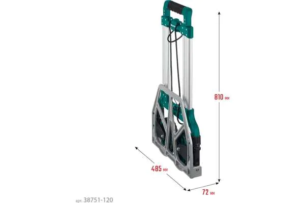 Тележка Kraftool Atlant г/п 120кг,48,5*35см 38751-120