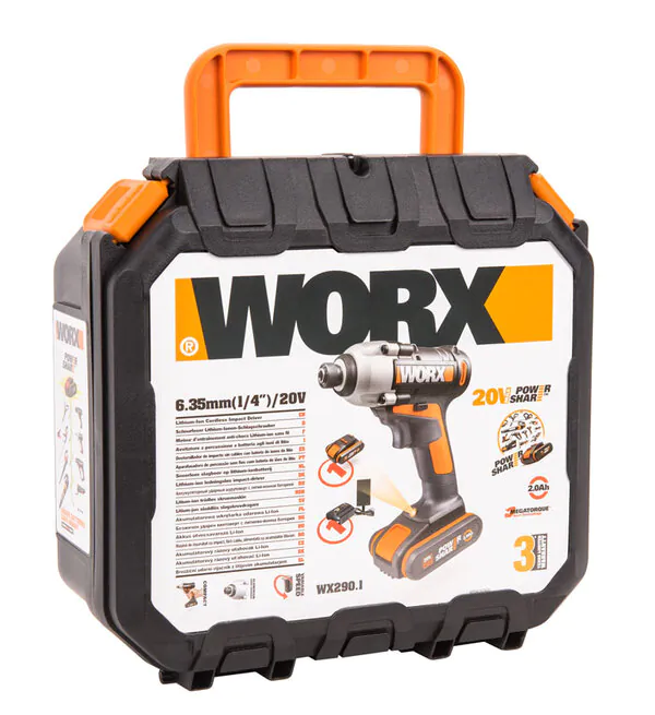 Аккумуляторный шуруповерт WORX WX290.1 20В