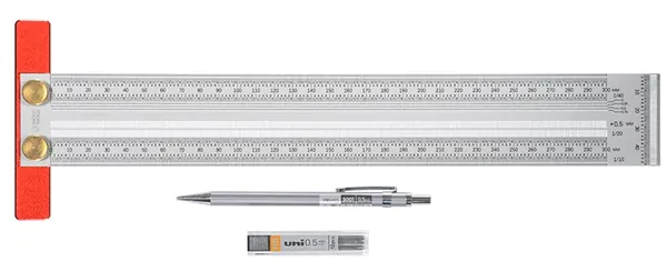 Линейка Woodwork Т-образная 300мм RUL-30T