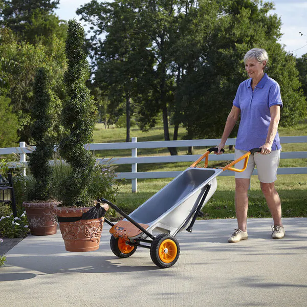 Садовая тележка WORX WG050 Aerocart