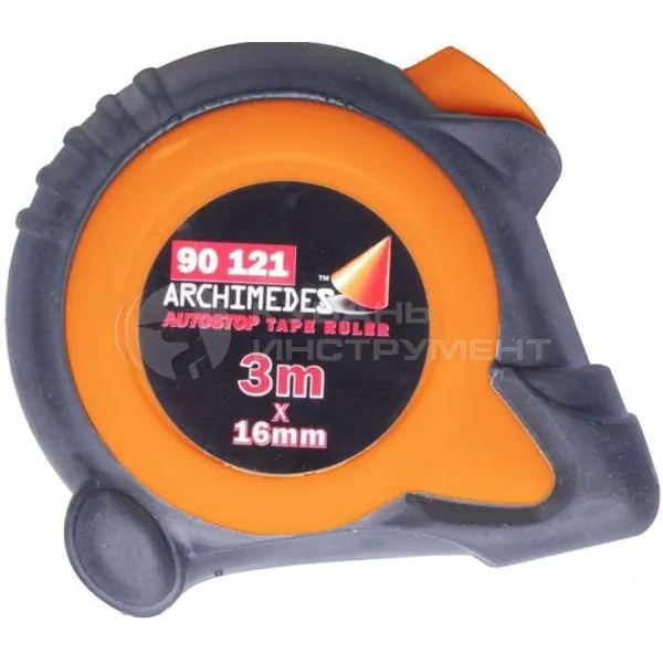 Рулетка Archimedes 3м*16мм автостоп 90121