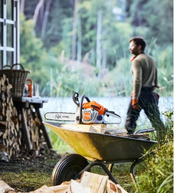 Пила цепная бензиновая Stihl MS 172 C-BE шина R35 см, цепь 63 PM3 (1148-200-0230) 1130-200-0487P