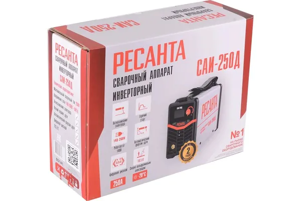 Сварочный инвертор Ресанта САИ 250Д 65/141