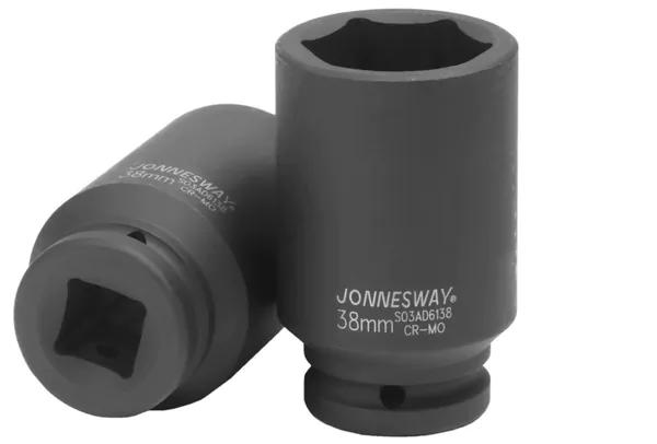 Головка торцевая ударная глубокая Jonnesway 3/4"DR 38мм 48756 S03AD6138