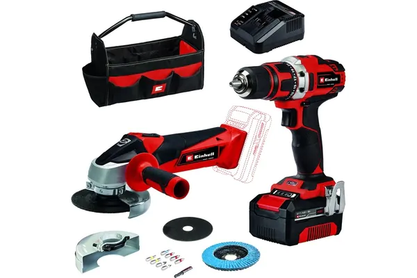 Аккумуляторный набор Einhell PXC TE-TK 18/2 Li Kit (CD+AG) 4257240