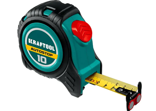 Рулетка Kraftool AutoStop 10м*25мм 3412-10-25