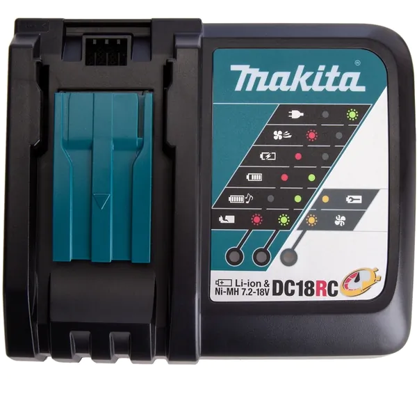 Аккумуляторный набор Makita (АКБ BL1850Bx2шт., ЗУ DC18RC, картон) 191L74-5