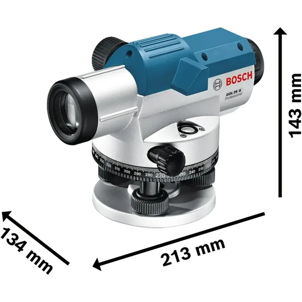 Нивелир оптический Bosch GOL 26 G 0601068001