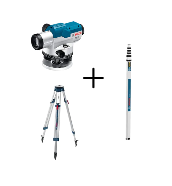 Нивелир оптический Bosch GOL 26 G + BT 160 + GR 500 Kit 061599400C