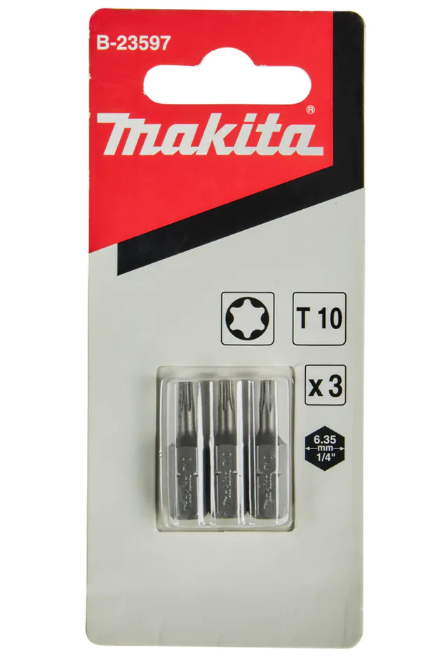 Насадка Makita T10 25мм C-form 3шт B-23597